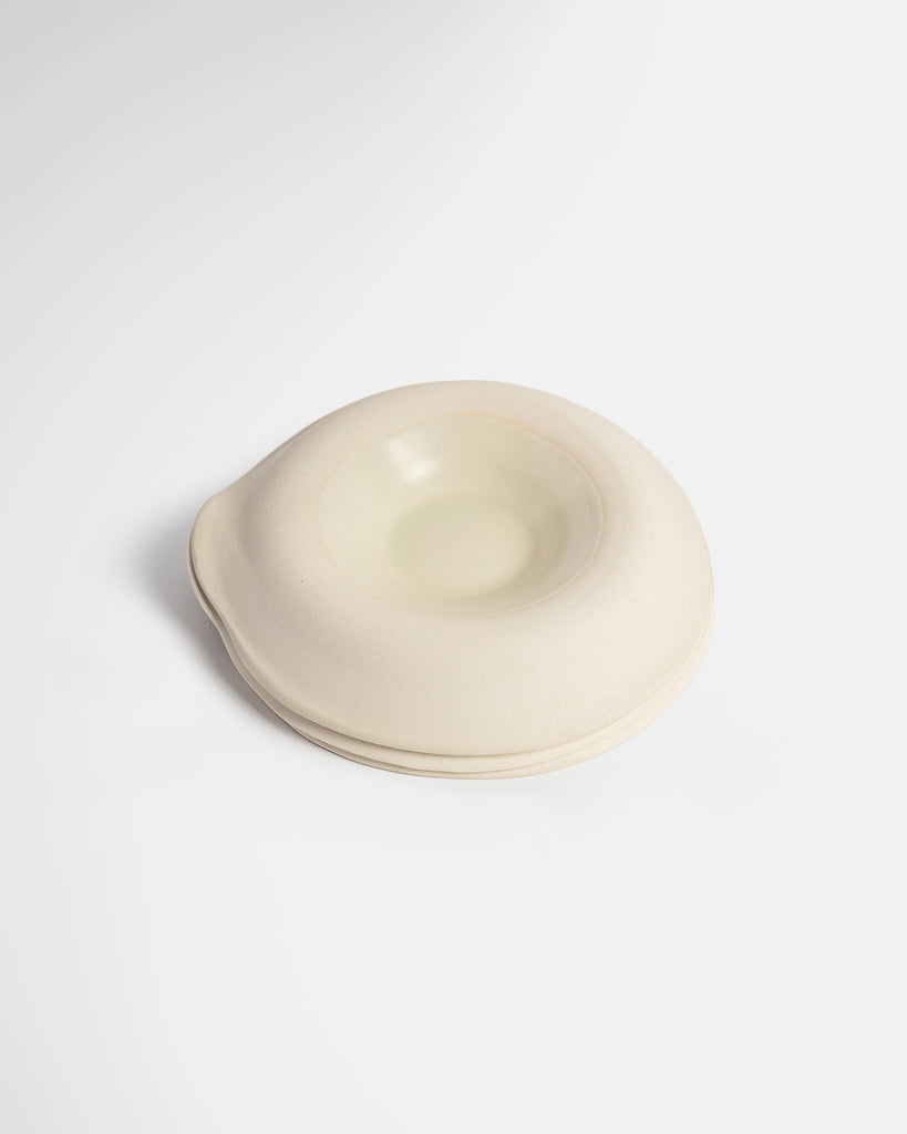 Cloud Blanket Ceramic Plate by Marcello Andres in Dallas,Texas