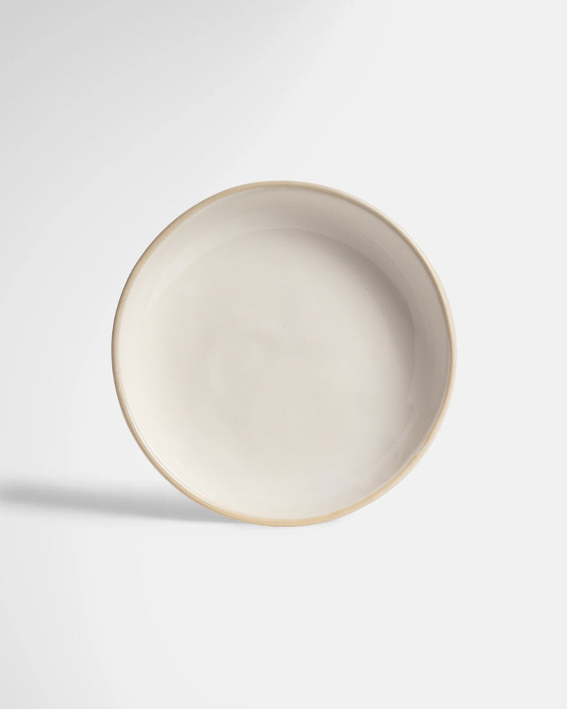 Cloud Moon Ceramic Shallow Bowl by Marcello Andres in Dallas, Texas