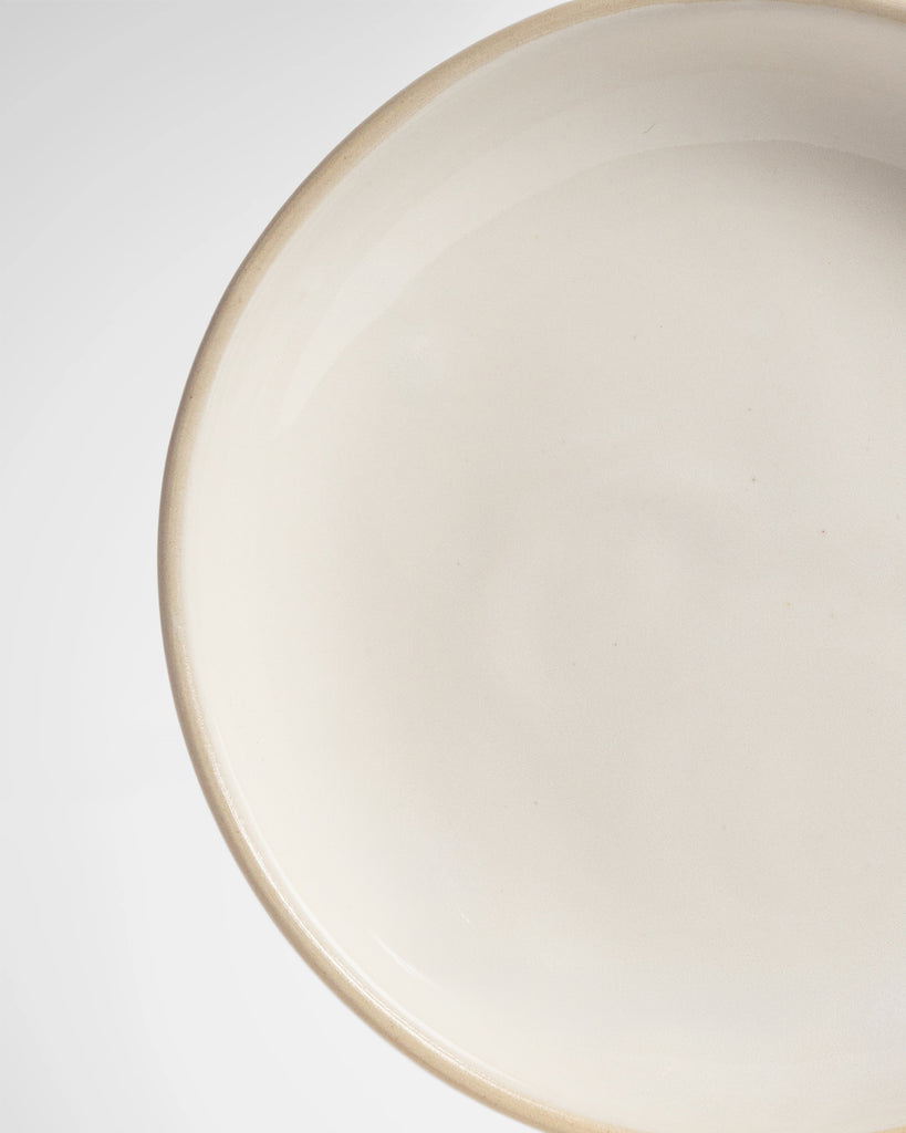 Cloud Moon Ceramic Shallow Bowl by Marcello Andres in Dallas, Texas