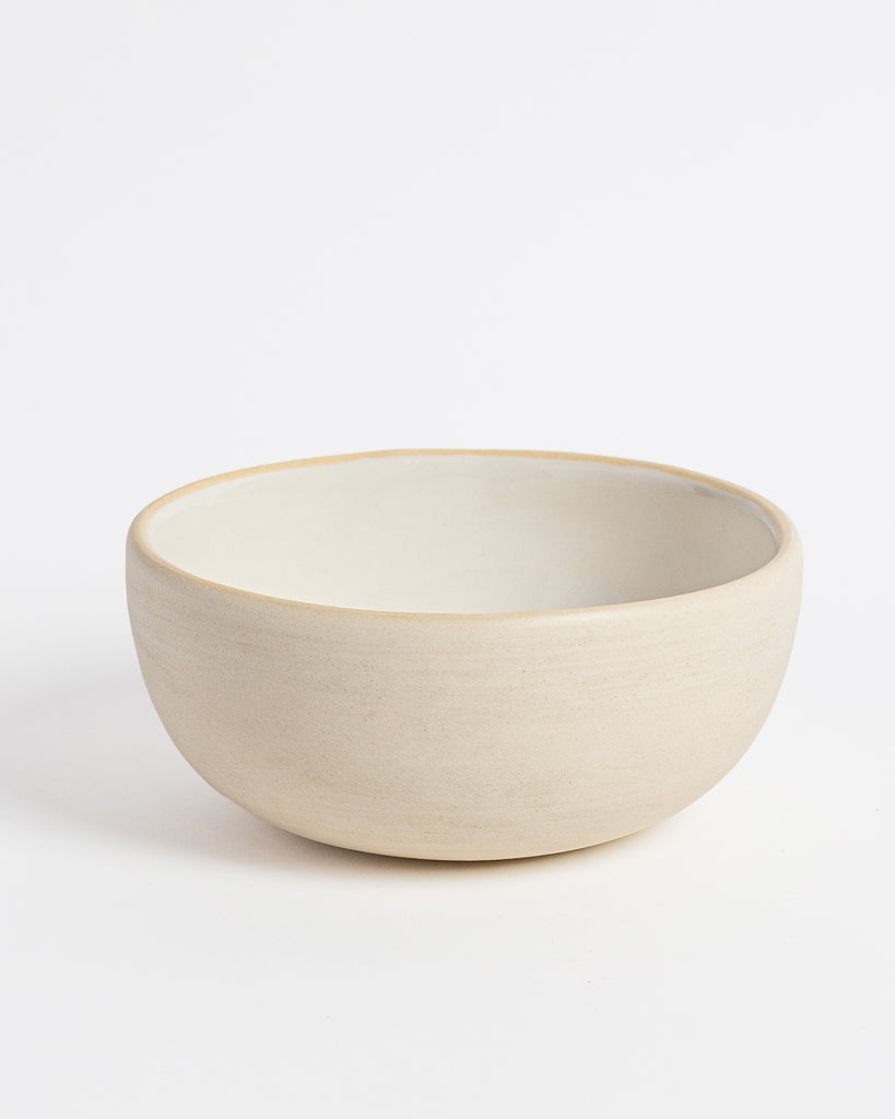 Cloud Moon Tall Ceramic Bowl by Marcello Andres in Dallas, Texas