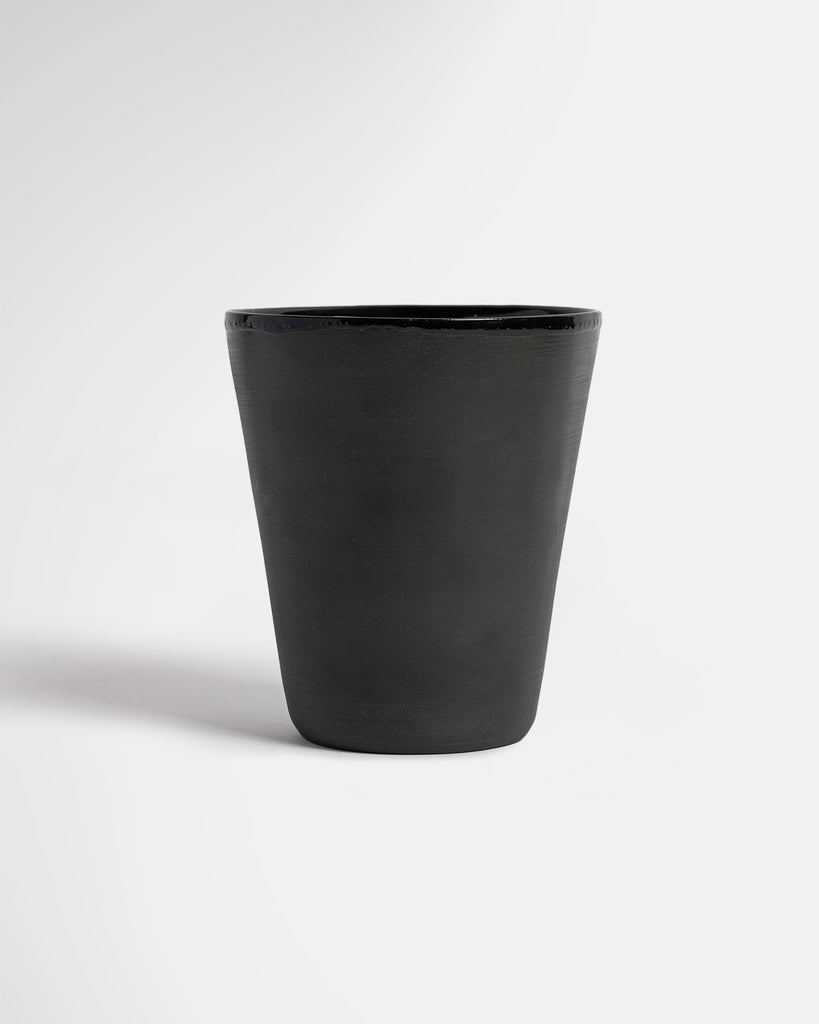 Medium Ceramic Candle Vessel by Marcello Andres in Dallas, Texas