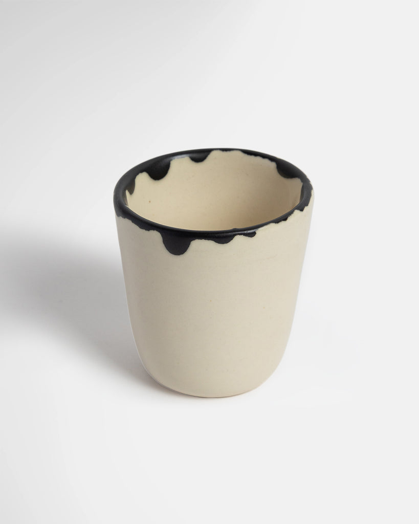 Reverb Ceramic Cappuccino Cup by Marcello Andres in Dallas, Texas