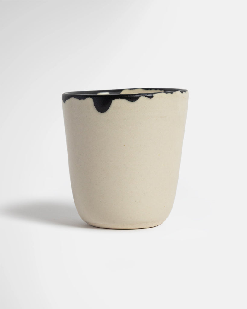 Reverb Ceramic Cappuccino Cup by Marcello Andres in Dallas, Texas