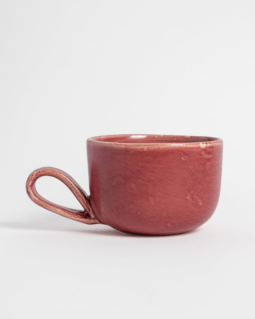 Rosy Ceramic Casa Mug by Marcello Andres in Dallas, Texas