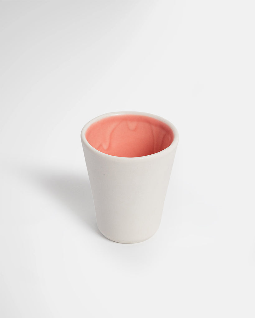 Small Pink Floral Ceramic Vase by Marcello Andres in Dallas, Texas