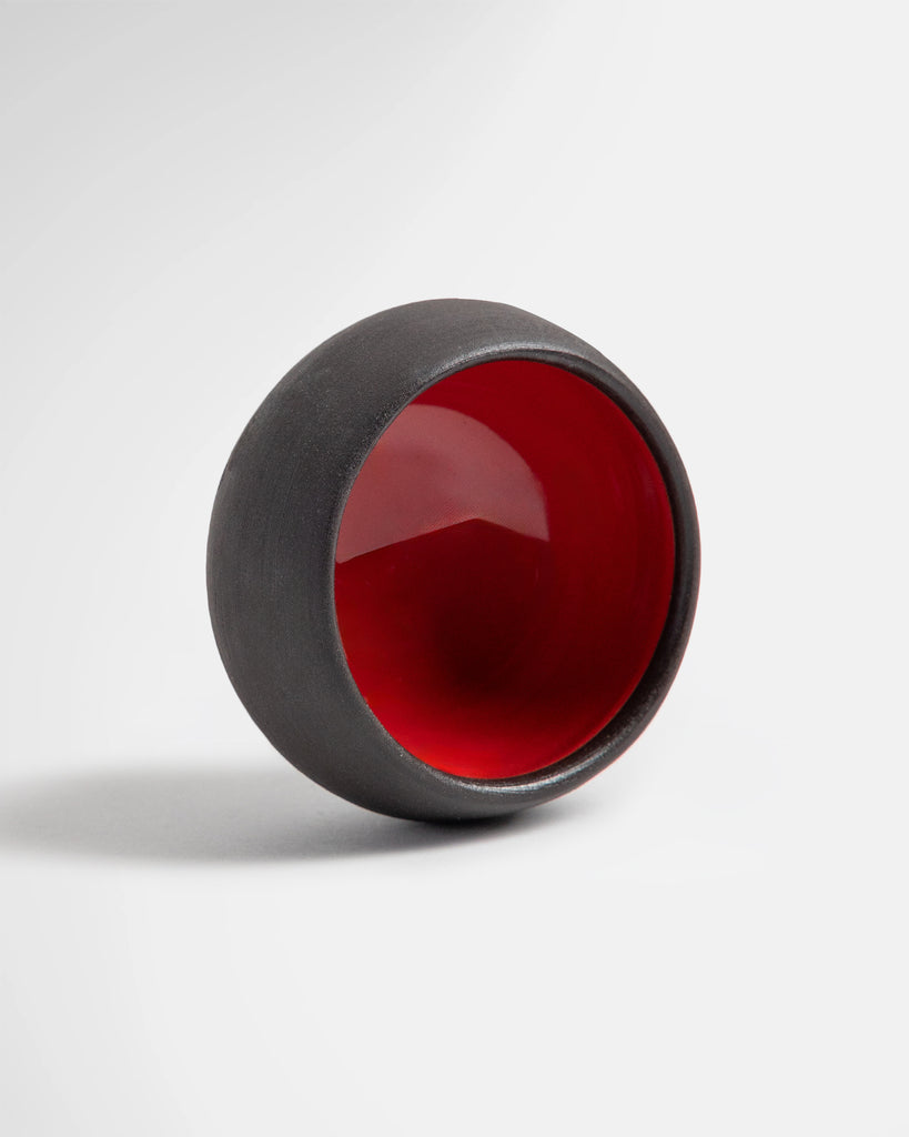Texas Blood Ceramic Copita by Marcello Andres in Dallas, Texas