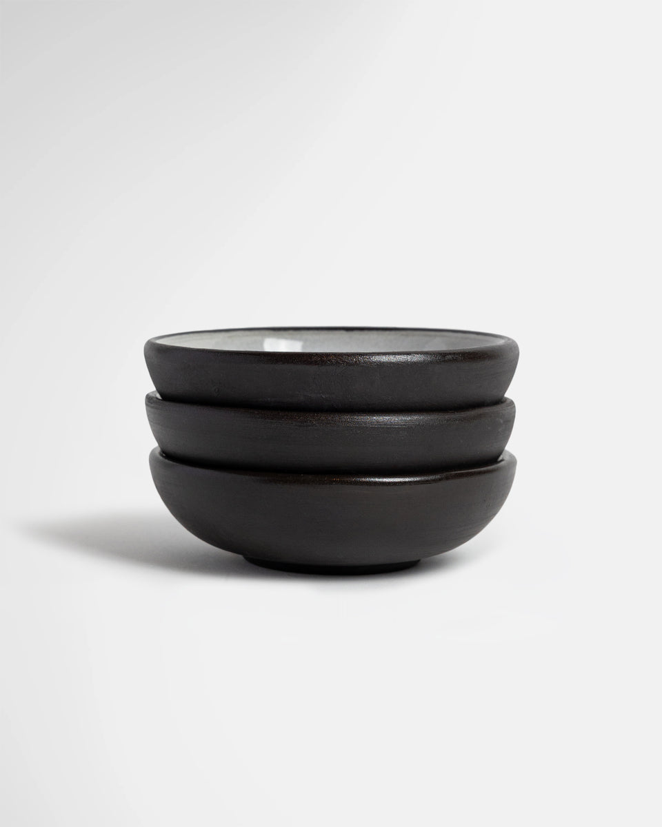 Texas Moon Ceramic Olive Bowl