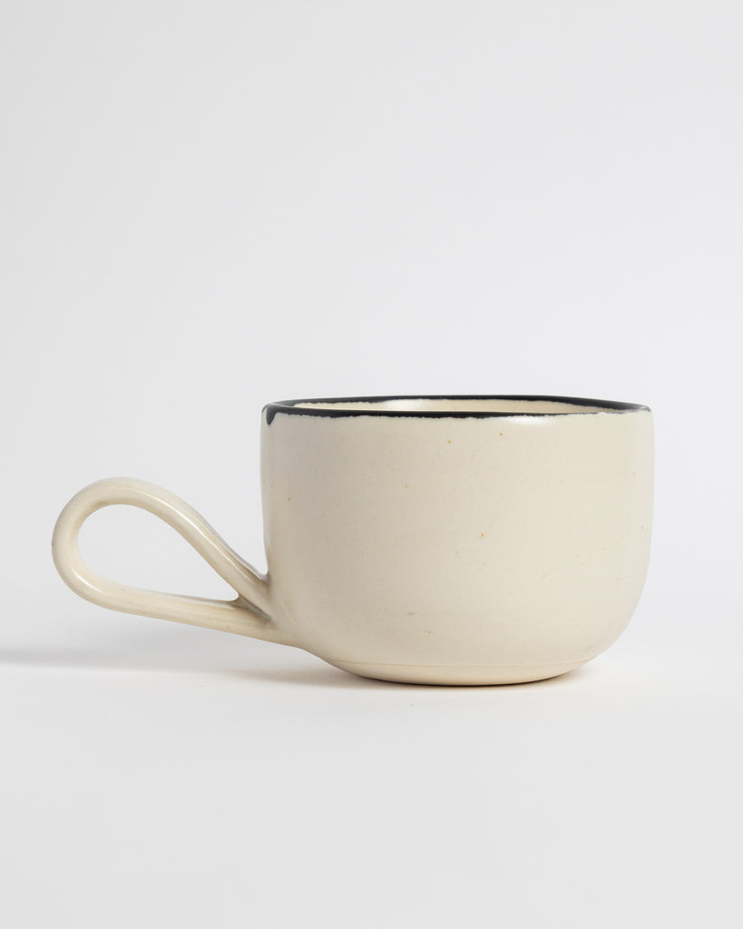 The Reverb Ceramic Casa Mug by Marcello Andres in Dallas, Texas